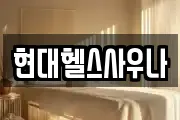 현대헬스사우나