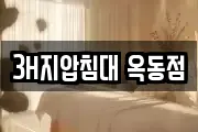 3H지압침대 옥동점