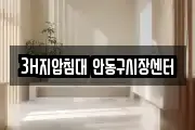 3H지압침대 안동구시장센터