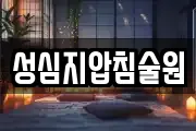 성심지압침술원