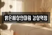 밝은세상안마원 감삼역점
