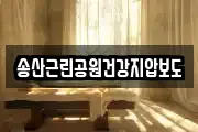 송산근린공원건강지압보도