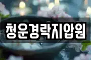 청운경락지압원