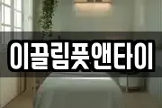 이끌림풋앤타이