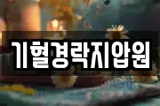 기혈경락지압원