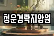 청운경락지압원
