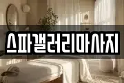 스파갤러리마사지
