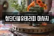 첨단더블유테라피 마사지