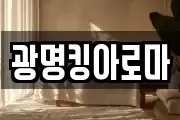광명킹아로마