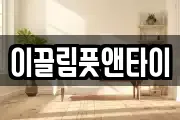 이끌림풋앤타이