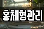 홍체형관리