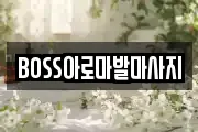 BOSS아로마발마사지