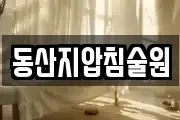 동산지압침술원