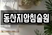 동산지압침술원
