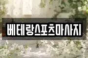 베테랑스포츠마사지