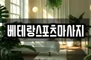 베테랑스포츠마사지