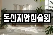 동산지압침술원