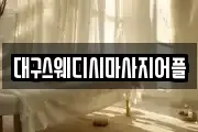 대구스웨디시마사지어플