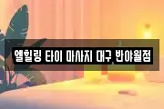 대구 동구 괴전동 마사지, 지압등 업체정보