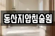 동산지압침술원