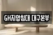 GH지압침대 대구본부