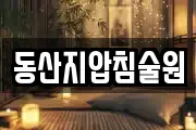 동산지압침술원