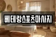 베테랑스포츠마사지