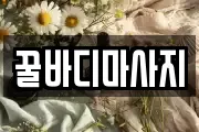 꿀바디마사지
