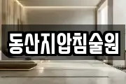 동산지압침술원