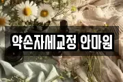 약손자세교정 안마원