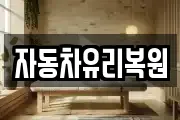 자동차유리복원