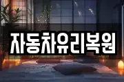자동차유리복원