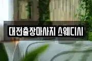 대전출장마사지 스웨디시