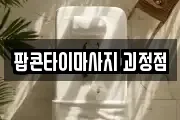 팝콘타이마사지 괴정점