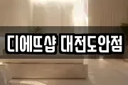 디에뜨샵 대전도안점
