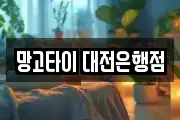 망고타이 대전은행점