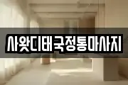 사왓디태국정통마사지