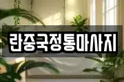 란중국정통마사지