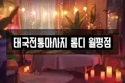 태국전통마사지 롬디 월평점