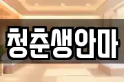 청춘생안마