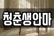 청춘생안마