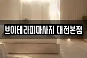 브이테라피마사지 대전본점
