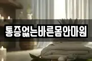 통증없는바른몸안마원