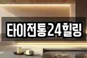 타이전통24힐링