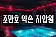 조만호 약손 지압원