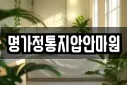 명가정통지압안마원