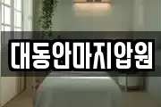대동안마지압원