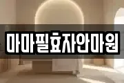 마마필효자안마원