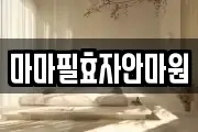 마마필효자안마원