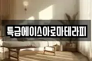 특급에이스아로마테라피